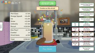 A stupid game about pouring drinks for the P.T.A.