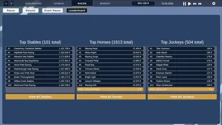 Golden Stables - Horse Racing