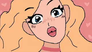 Sexy Chicken Girl Kisses Rotten Rabbit Man