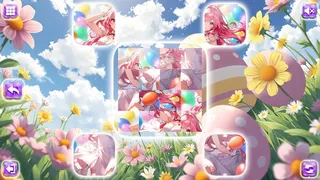 Скриншот 5 к игре Lovely Anime Puzzle: Easter