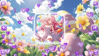 Скриншот 6 к игре Lovely Anime Puzzle: Easter