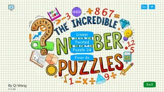 The Incredible Number Puzzles