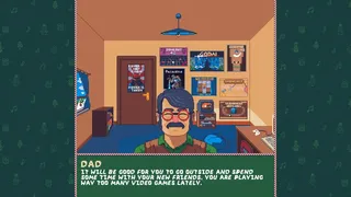 Touch Grass: A Bit-Sized Christmas Adventure