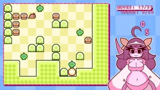 Giant Snake Girl wants The Burger!