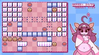 Giant Snake Girl wants The Burger!