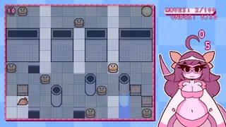 Giant Snake Girl wants The Burger!