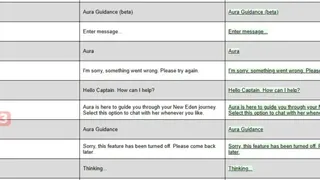 Слух: В MMORPG EVE Online обучающий NPC Aura может стать полноценным ИИ-собеседником