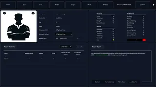 Rugby Career Manager