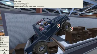 4x4 in a Furniture Store