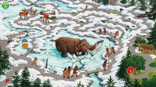 Скриншот 5 к игре 時の迷路 ~恐竜時代から江戸時代まで~ 作・絵 香川元太郎