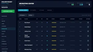 Скриншот 5 к игре Coastal Summit Sports: College Hockey 26