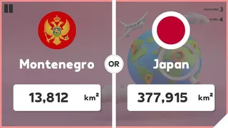Which Country Is Larger?