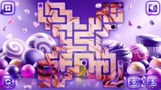 Скриншот 5 к игре Sweetie Candy Maze: Violet Plum