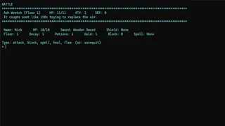 Nick's Text Adventure