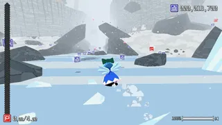Cirno! Lifts a Boulder