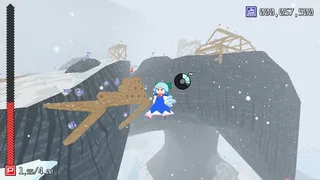 Cirno! Lifts a Boulder