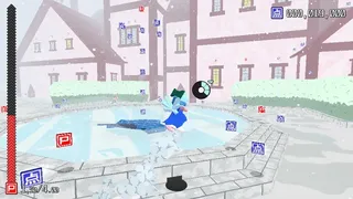 Cirno! Lifts a Boulder