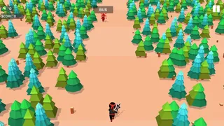 Ninja Run 3D - Typing Game