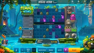 Скриншот 5 к игре Vegas Keno от Pokerist
