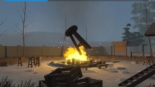 Fire Pit: Throw Things Into The Fire