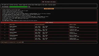 Micro Mystery Investigator: Noir Edition