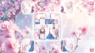 Скриншот 5 к игре Lovely Anime Puzzle: Spring