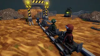 very normal rail game