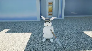 Pompadour Panic: Bunny Bravo vs Slick McStoat