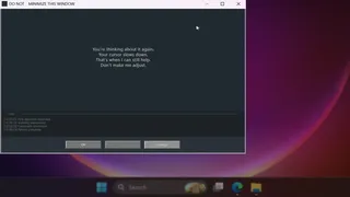 DO NOT MINIMIZE THIS WINDOW