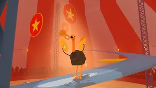 Oscar the Incredible Flying Ostrich