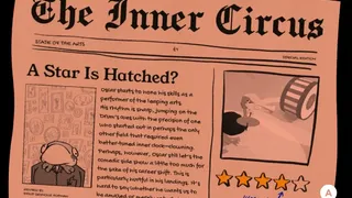 Oscar the Incredible Flying Ostrich