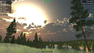 Infinite Orienteering: The Hiker's Path