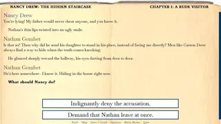 Скриншот 6 к игре Nancy Drew: The Hidden Staircase
