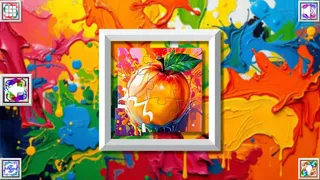 Color Splash: Fruits