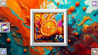 Color Splash: Fruits