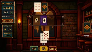 Скриншот 6 к игре Dealer Bust! | Roguelike BlackJack