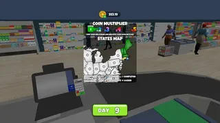 Market Cashier Simulator