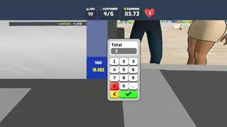 Market Cashier Simulator
