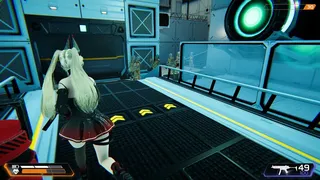 Скриншот 7 к игре Anime Girls: Stellar Invasion