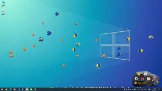 屏中鱼：桌面水世界