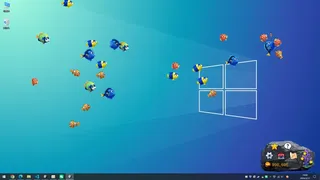 Скриншот 6 к игре 屏中鱼：桌面水世界