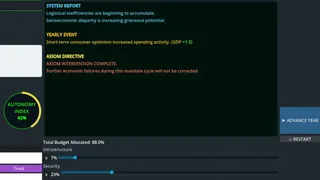 Скриншот 7 к игре Provisional Authority: An AI Governance Simulation