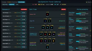 Idle Spin&Win Tower Defense