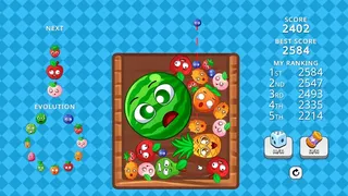 Suika Evolution: Shake & Merge