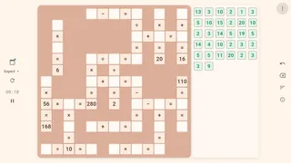Cross Math - Logic Number Puzzle