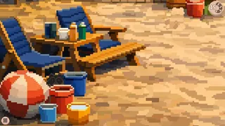 Hidden Raccoons in Summer