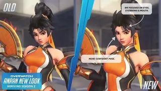 Blizzard представила обновленную внешность героини Ань Жань в Overwatch