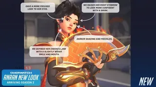 Blizzard представила обновленную внешность героини Ань Жань в Overwatch