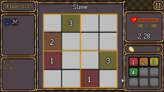 SudoCrawler : Sudoku + Rogulike