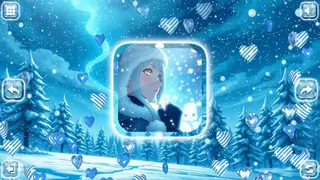 Скриншот 6 к игре Lovely Anime Puzzle: Winter